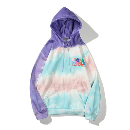 GoodVibes™ Tie-Dye Hoodie — 99% Cotton. 100% Energy.