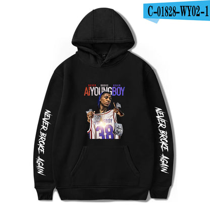 Unisex Casual Hoodie Sweatshirt