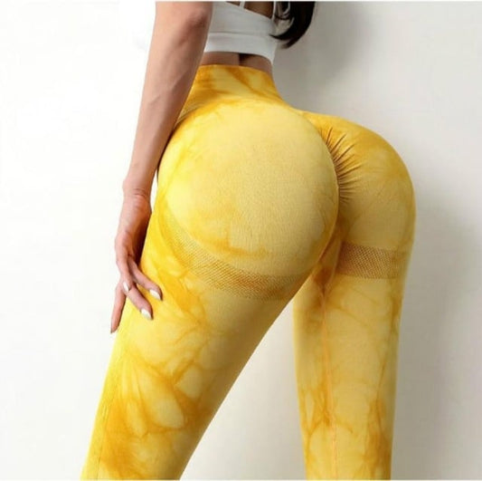 Seamless Bubble Butt Women's Fitness Workout Leggings